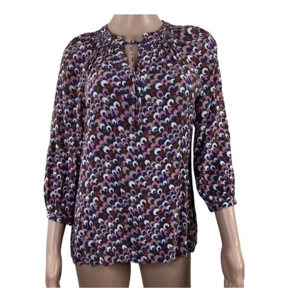 Boden Women top Blouse 3/4 sleeve size 6